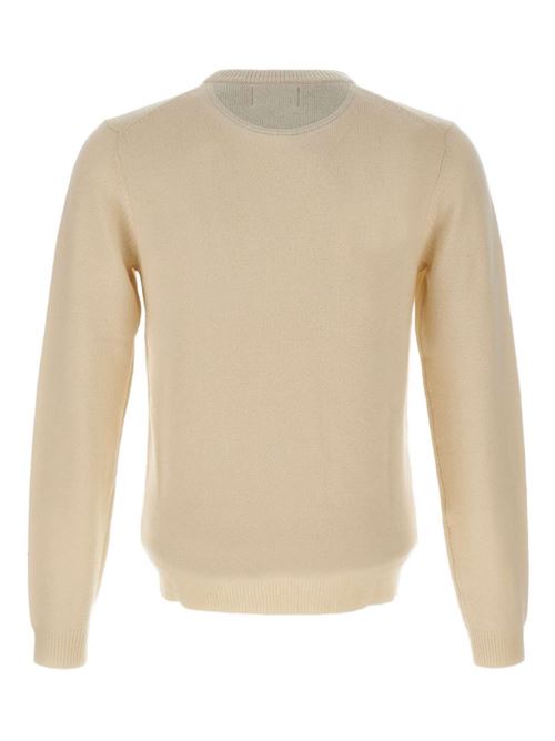 Maglia uomo girocollo bianco panna SUN 68 | K4511031